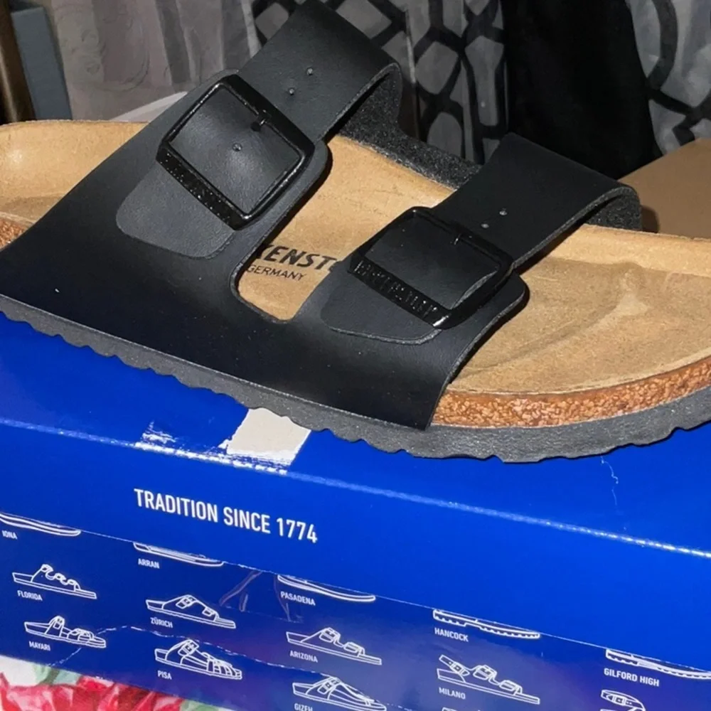 New‎ BIRKENSTOCK Arizona Birko-Flor uk 🇬🇧 8
